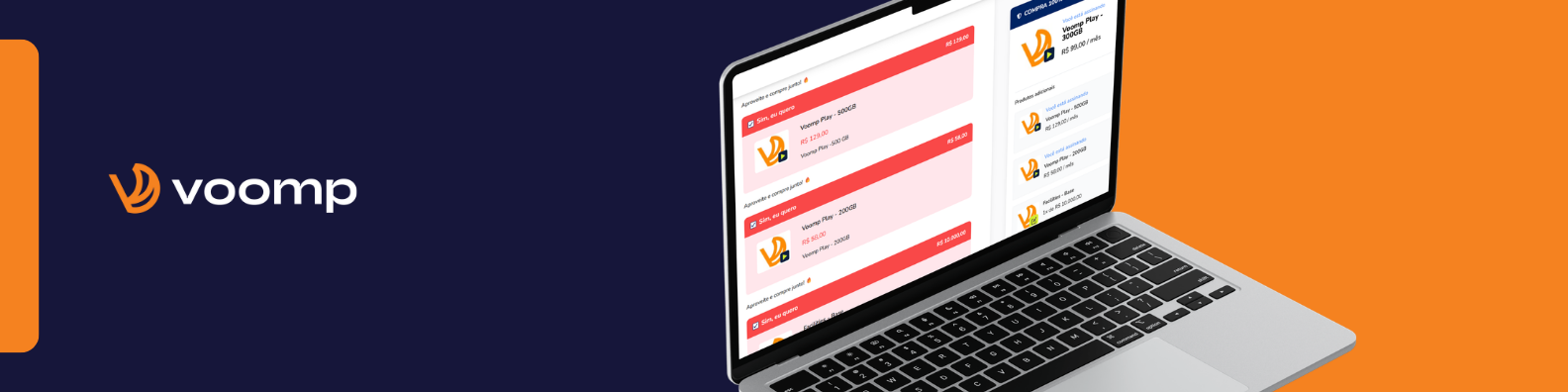 Ilustrar a ferramenta de múltiplos order bumps.