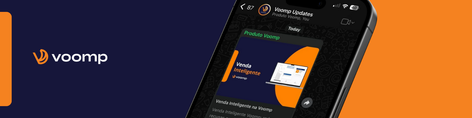 Ilustrar a ferramenta do Updates no WhatsApp